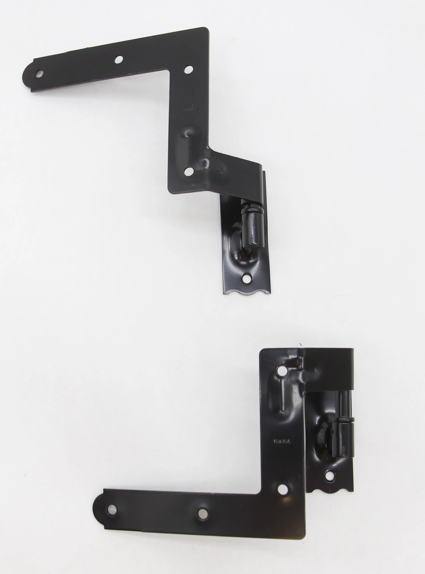 Pair Of Olde New Stock Black Steel Blind Shutter Hinges 4 Pair Of Olde New Stock Black Steel Blind Shutter Hinges - Image 2