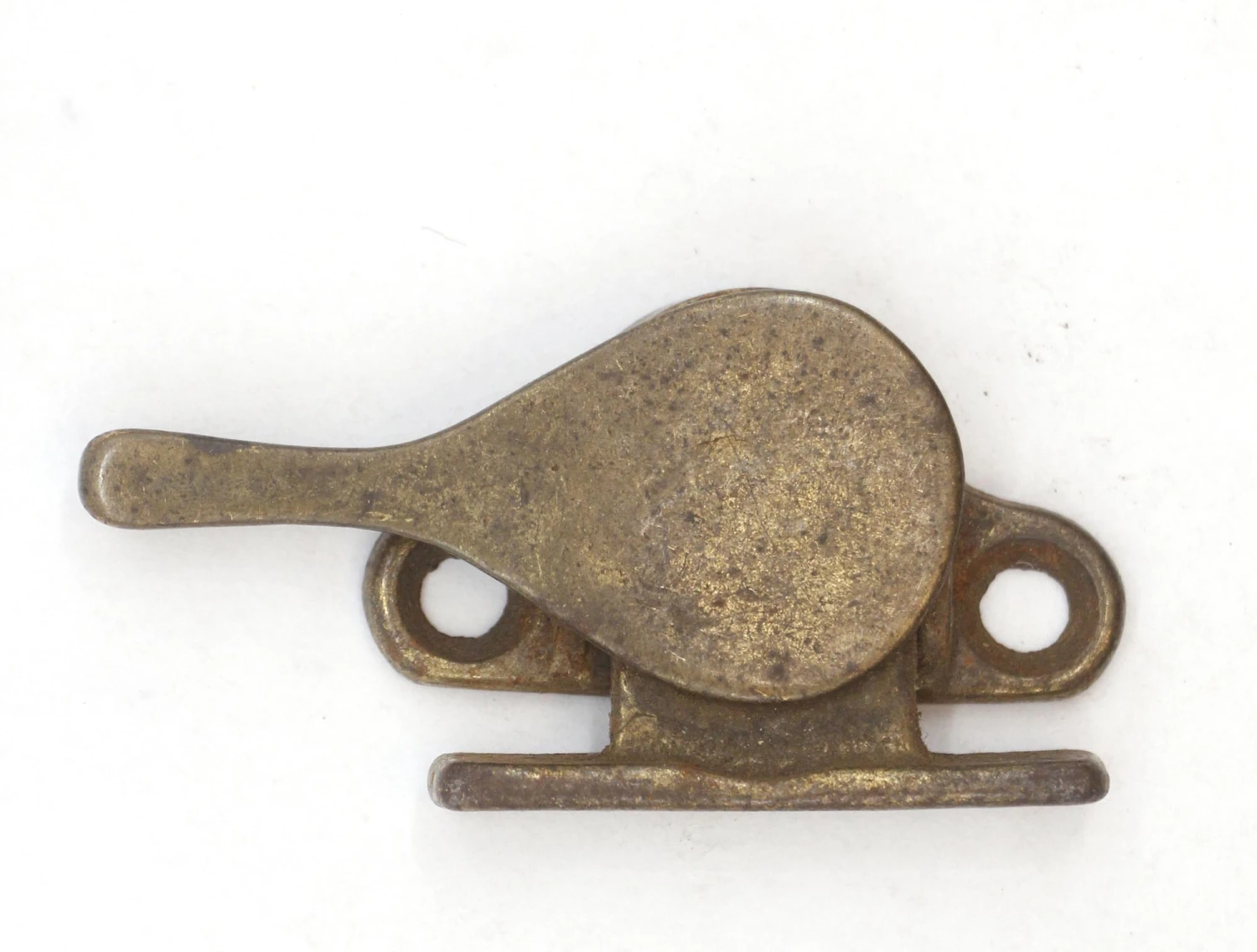 Vintage Brass Plated Steel Side Window Sash Lock 3 Vintage Brass Plated Steel Side Window Sash Lock