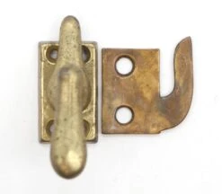 Vintage Patina Brass Window Casement Latch