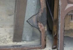 Wood Framed Peaked Window 7 Wood Framed Peaked Window -OGT Sale Store wood molding mirrors p261585