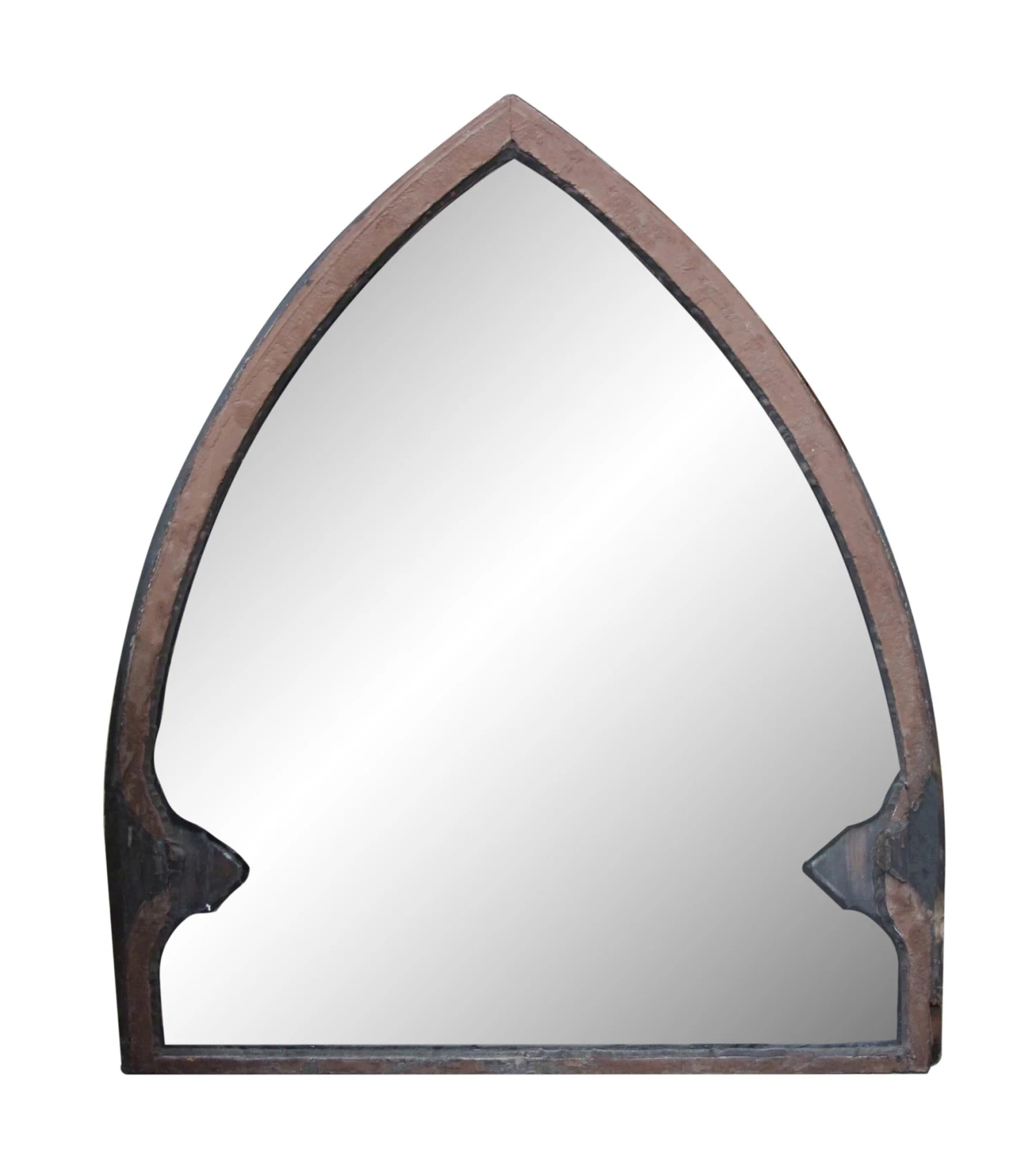 Wood Framed Peaked Window 3 Wood Framed Peaked Window